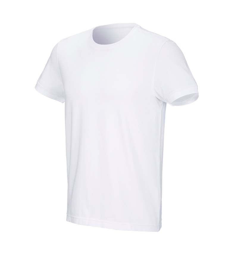 Koszulki | Pulower | Koszule: e.s. Koszulka cotton stretch + biały 3