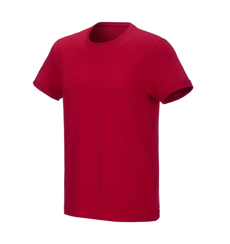 Ciesla / Stolarz: e.s. Koszulka cotton stretch + ognistoczerwony 2