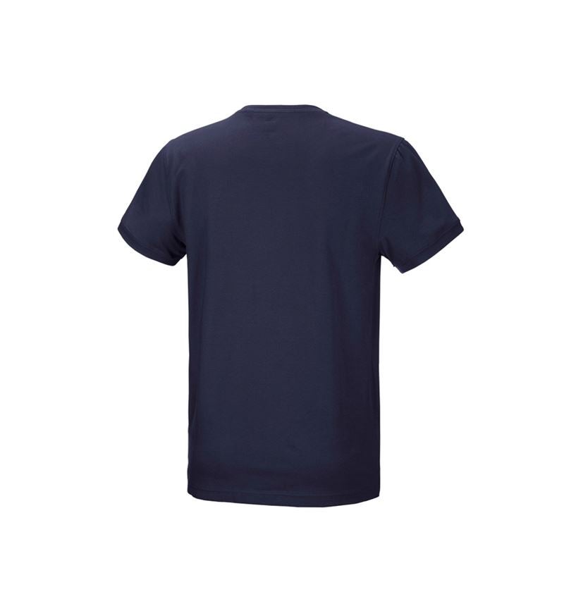 Koszulki | Pulower | Koszule: e.s. Koszulka cotton stretch + granatowy 3