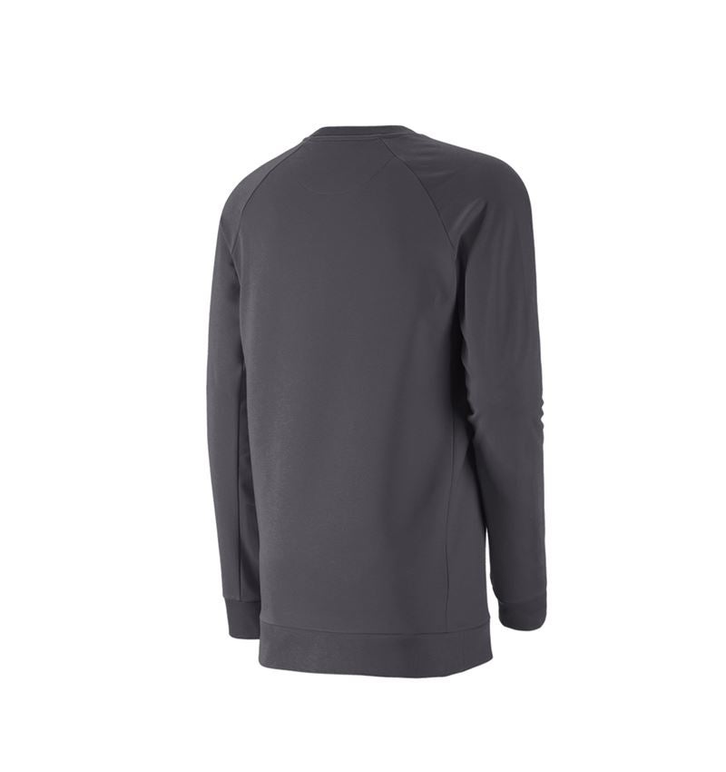 Koszulki | Pulower | Koszule: e.s. Bluza cotton stretch, long fit + antracytowy 3