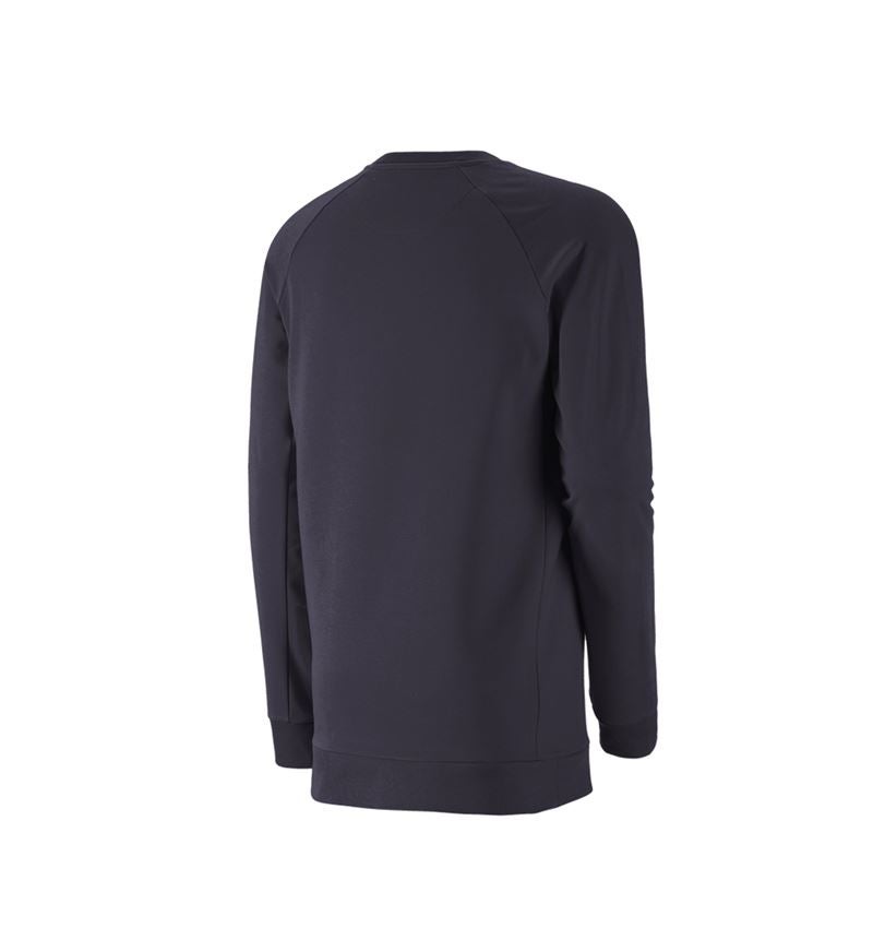 Koszulki | Pulower | Koszule: e.s. Bluza cotton stretch, long fit + granatowy 3