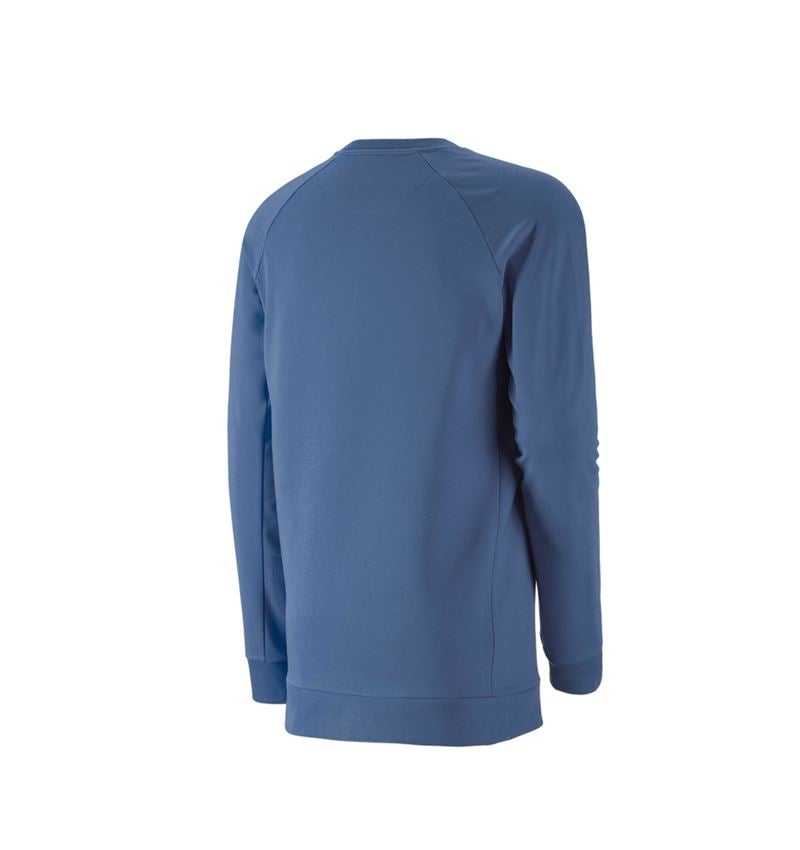 Koszulki | Pulower | Koszule: e.s. Bluza cotton stretch, long fit + kobaltowy 3