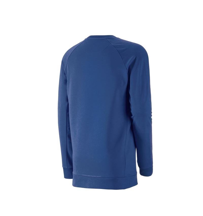 Koszulki | Pulower | Koszule: e.s. Bluza cotton stretch, long fit + błękit alkaliczny 3