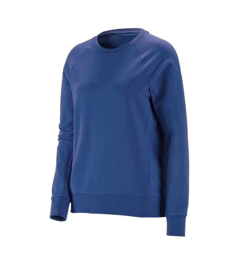 Koszulki | Pulower | Bluzki: e.s. Bluza cotton stretch, damska + błękit alkaliczny 2