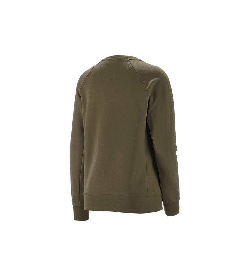 Koszulki | Pulower | Bluzki: e.s. Bluza cotton stretch, damska + błotnista zieleń 3