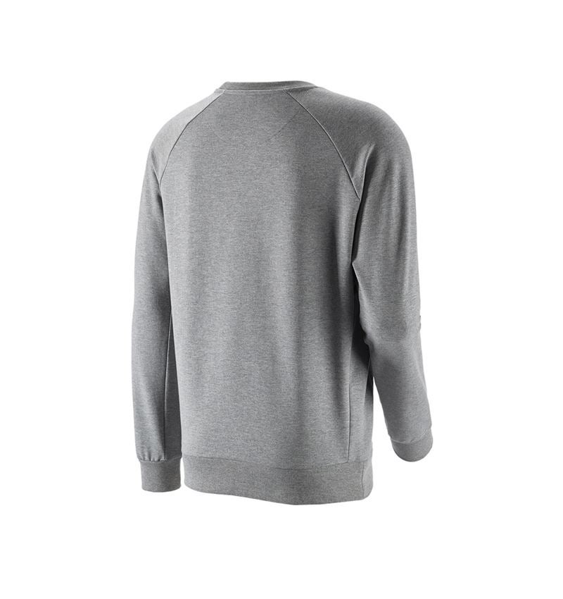 Koszulki | Pulower | Koszule: e.s. Bluza cotton stretch + szary melanżowy 3
