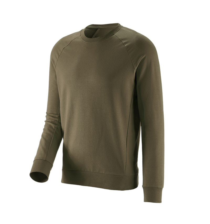 Koszulki | Pulower | Koszule: e.s. Bluza cotton stretch + błotnista zieleń 2