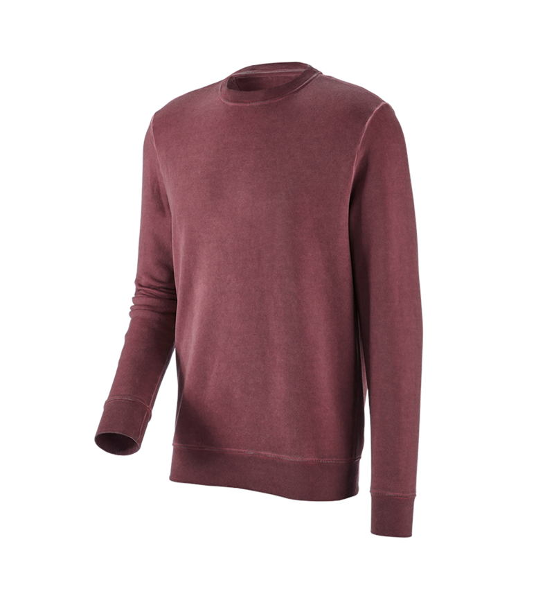 Koszulki | Pulower | Koszule: e.s. Bluza vintage poly cotton + rubinowy vintage 2