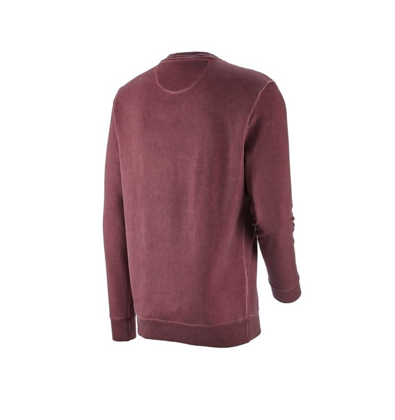 Koszulki | Pulower | Koszule: e.s. Bluza vintage poly cotton + rubinowy vintage 3