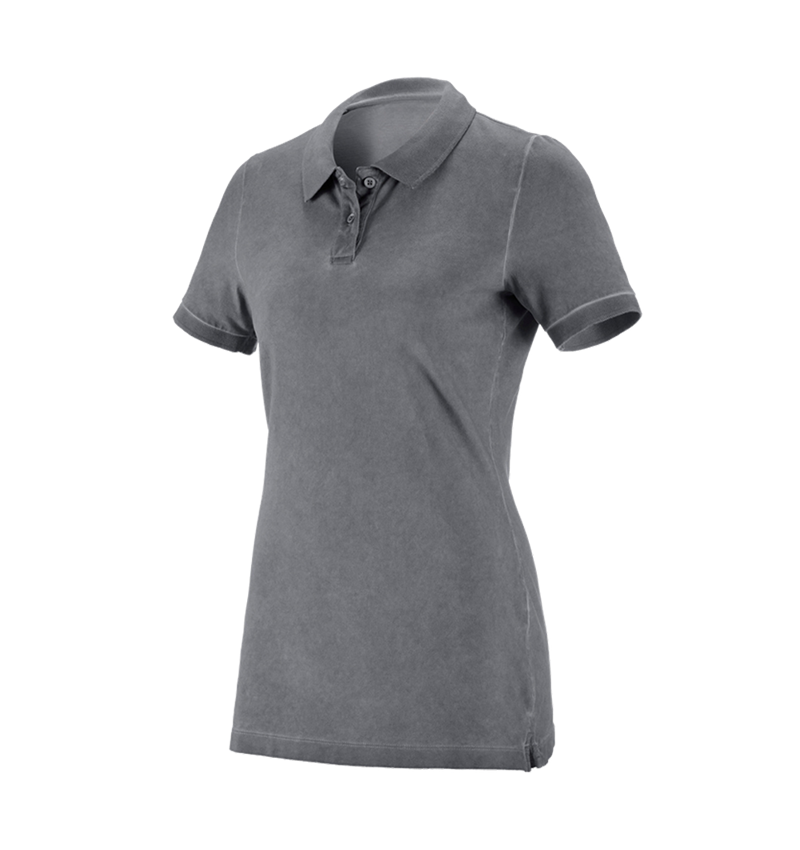 Koszulki | Pulower | Bluzki: e.s. Koszulka polo vintage cotton stretch, damska + cementowy vintage 3