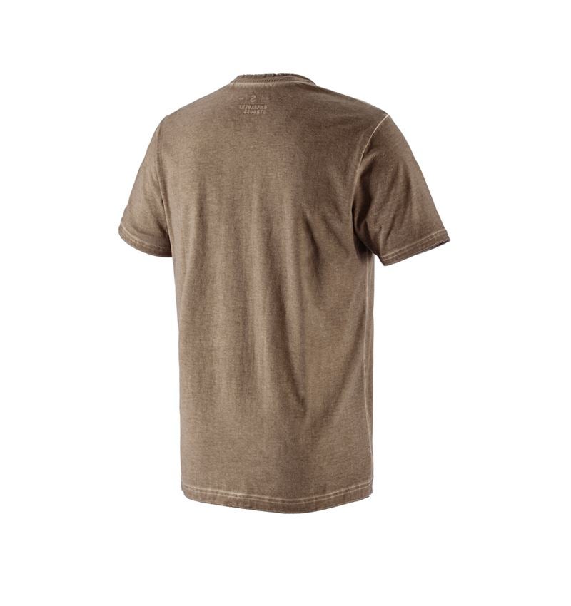 Koszulki | Pulower | Koszule: Koszulka e.s.motion ten + popielaty brąz vintage 2