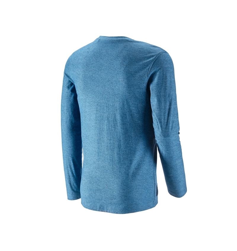 Koszulki | Pulower | Koszule: Bluzka długi rękaw e.s.vintage + niebieski arktyczny melanżowy 3