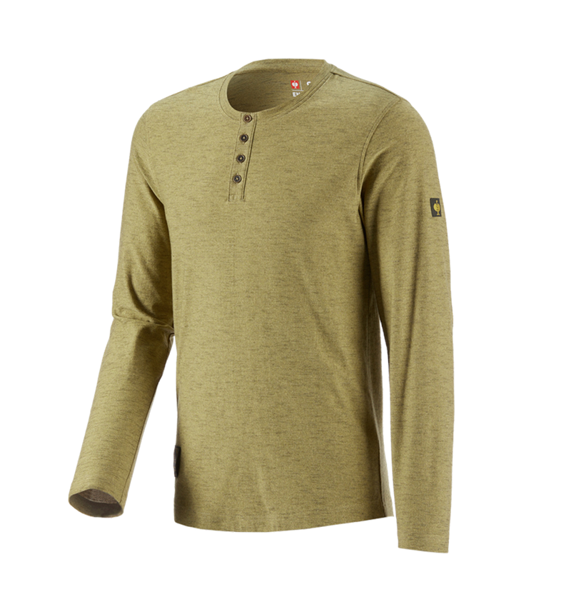 Koszulki | Pulower | Koszule: Bluzka długi rękaw e.s.vintage + molton złoto melanżowy 2