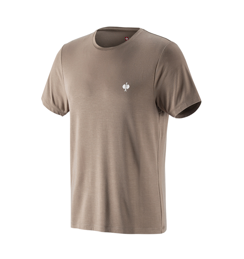 Koszulki | Pulower | Koszule: Koszulka Modal e.s. ventura vintage + brązowy umbra 1