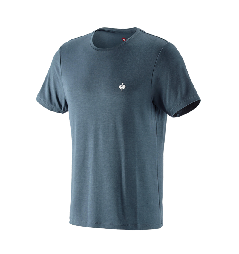 Koszulki | Pulower | Koszule: Koszulka Modal e.s. ventura vintage + błękit żelazowy 2