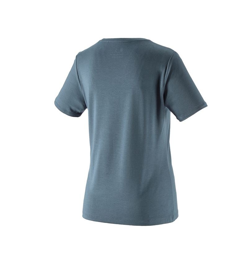 Koszulki | Pulower | Bluzki: Koszulka Modal e.s. ventura vintage, damska + błękit żelazowy 3