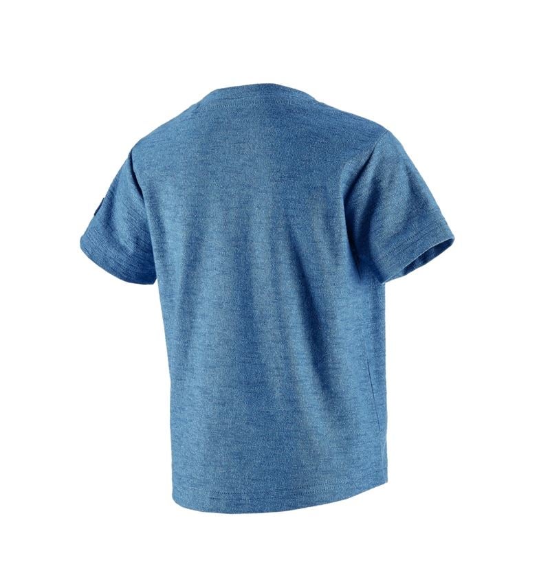 Koszulki | Pulower | Bluzki: Koszulka e.s.vintage, dziecięca + niebieski arktyczny melanżowy 3