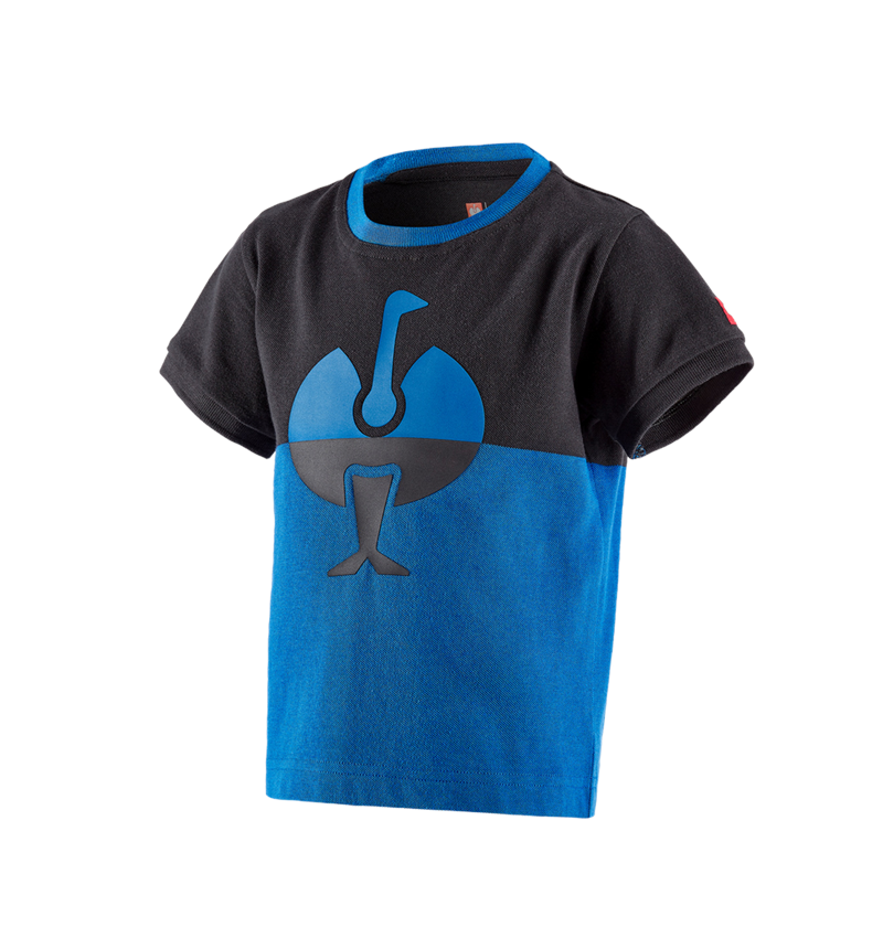 Tematy: Koszulka z piki e.s. colourblock, dziecięca + grafitowy/niebieski chagall 2