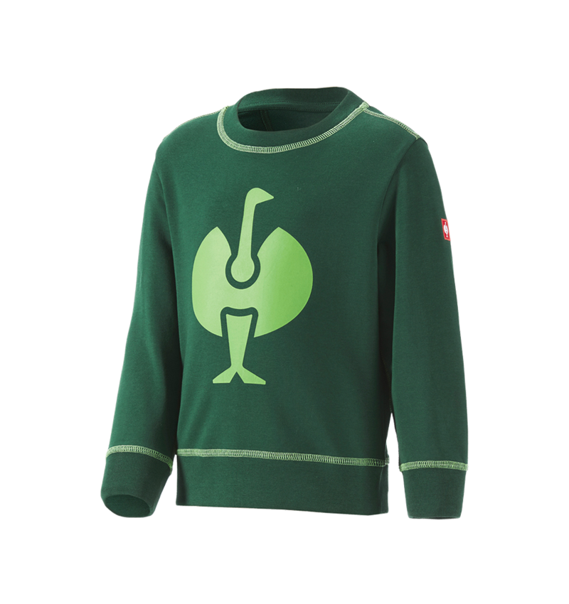 Koszulki | Pulower | Bluzki: Bluza e.s.motion 2020, dziecięca + zielony/zielony morski 1
