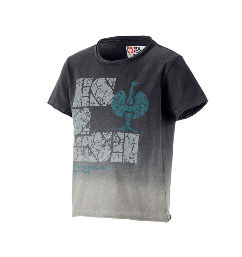 Koszulki | Pulower | Bluzki: e.s. Koszulka denim workwear, dziecięca + czerń żelazowa vintage 1