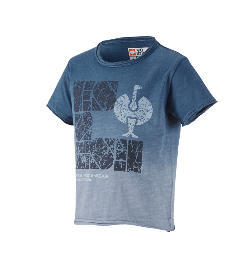 Koszulki | Pulower | Bluzki: e.s. Koszulka denim workwear, dziecięca + niebieski antyczny vintage 1