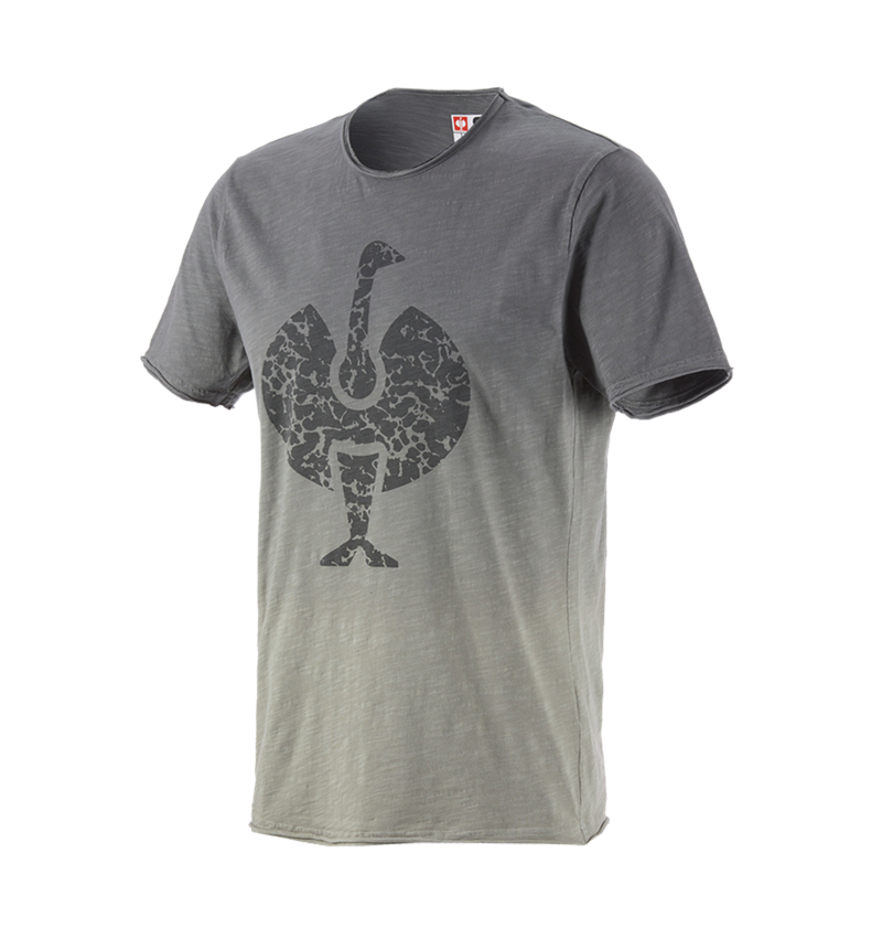 Koszulki | Pulower | Koszule: e.s. Koszulka workwear ostrich + granitowy vintage 1