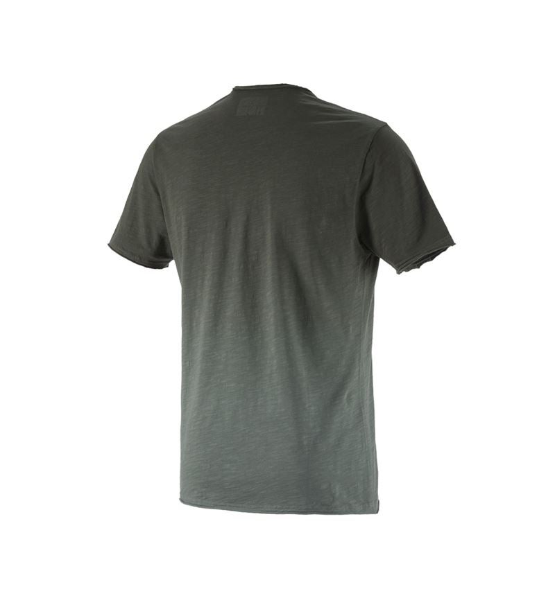 Koszulki | Pulower | Koszule: e.s. Koszulka workwear ostrich + zielony kamuflażowy vintage 3
