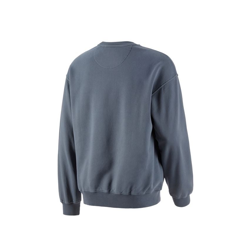Koszulki | Pulower | Koszule: Bluza oversize e.s.motion ten + niebieski dymny vintage 4