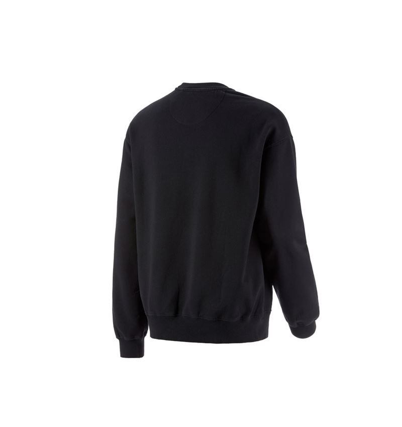 Koszulki | Pulower | Koszule: Bluza oversize e.s.motion ten + czerń żelazowa vintage 4