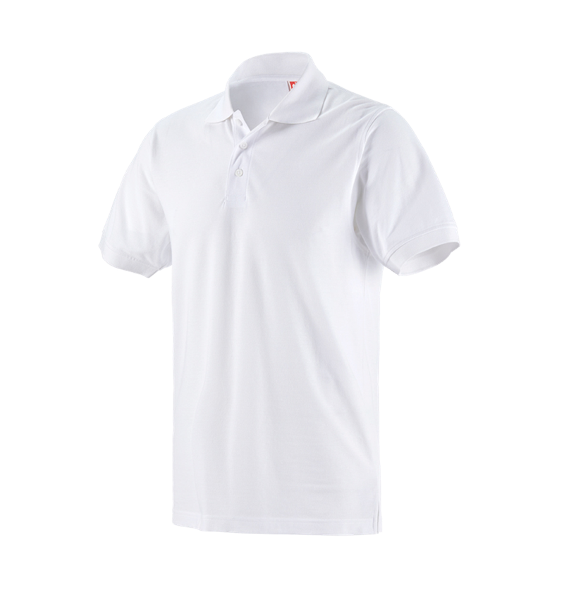 Koszulki | Pulower | Koszule: Koszulka polo z piki e.s.industry + biały