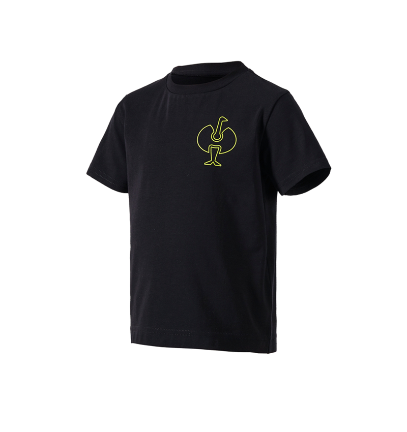 Koszulki | Pulower | Bluzki: Koszulka e.s.trail, dziecięca + czarny/żółty acid 2
