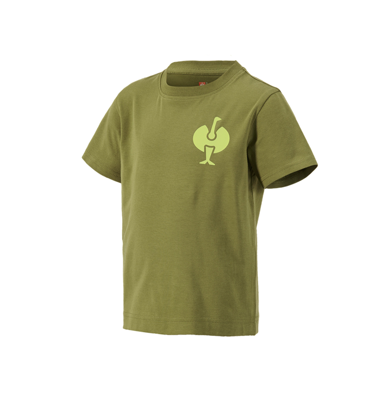 Tematy: Koszulka e.s.trail, dziecięca + zielony jałowcowy/zielony limonkowy 2