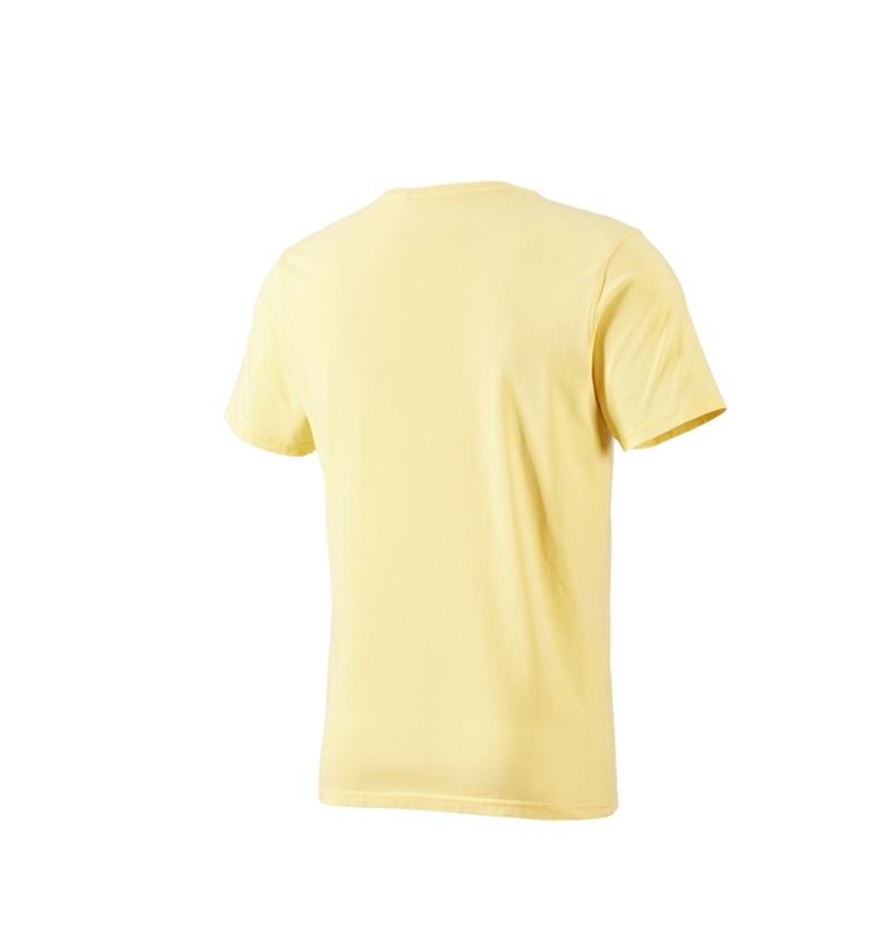Tematy: Koszulka e.s.motion ten pure + jasnożółty vintage 3