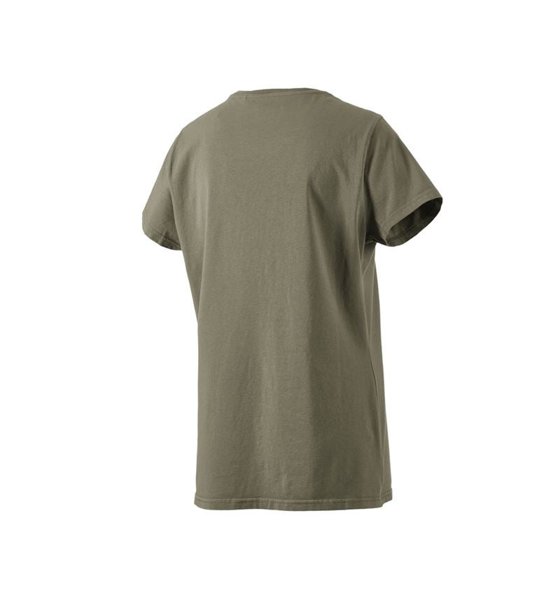 Koszulki | Pulower | Bluzki: Koszulka e.s.motion ten pure, damska + zielony bagienny vintage 4