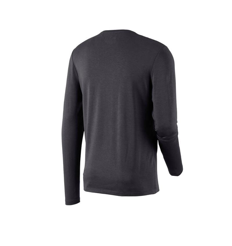 Koszulki | Pulower | Koszule: Modal-Bluzka długi rękaw e.s.concrete + czarny 3