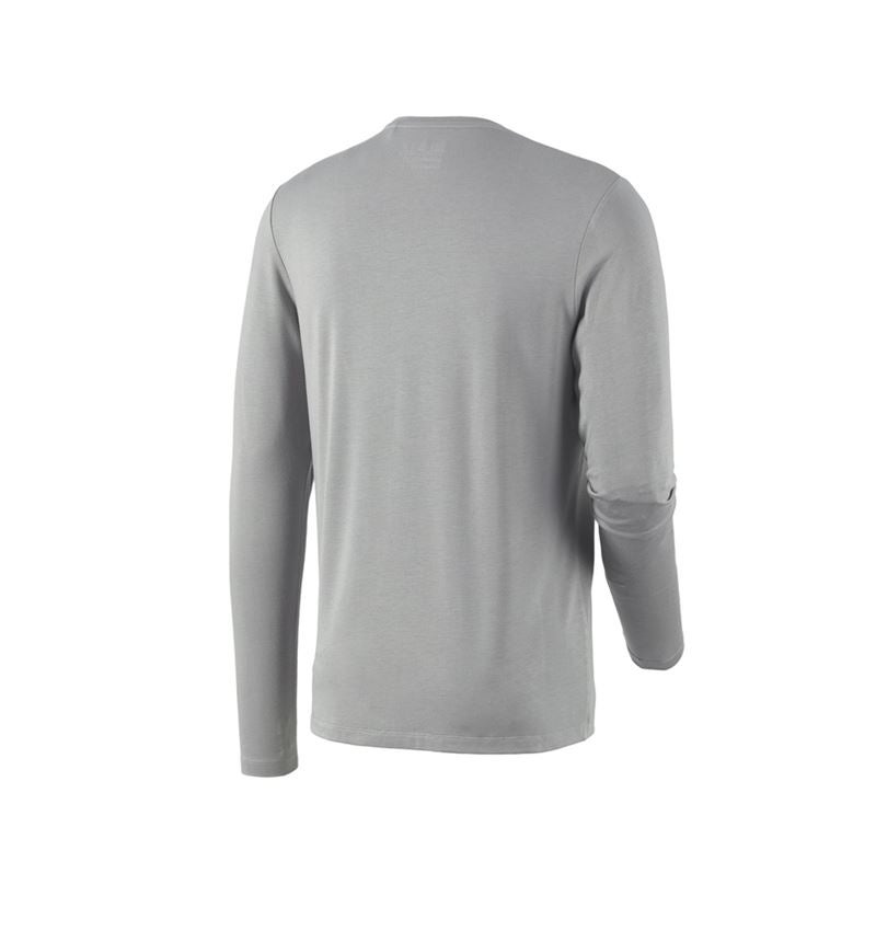 Koszulki | Pulower | Koszule: Modal-Bluzka długi rękaw e.s.concrete + perłowoszary 5