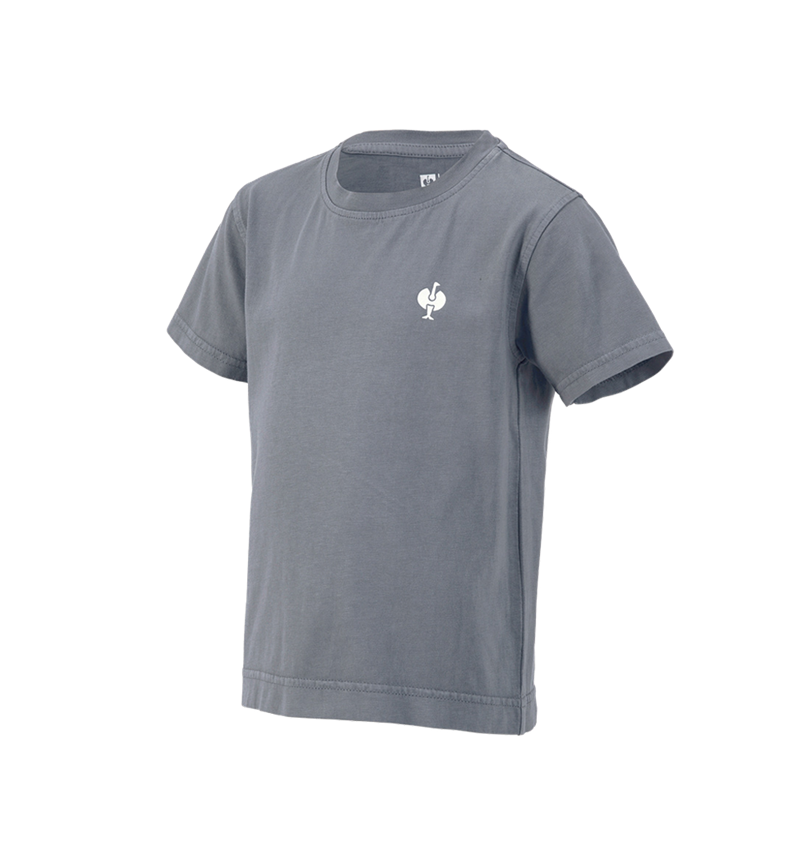 Koszulki | Pulower | Bluzki: Koszulka e.s.botanica, dziecięca + naturalny jasnoniebieski 2
