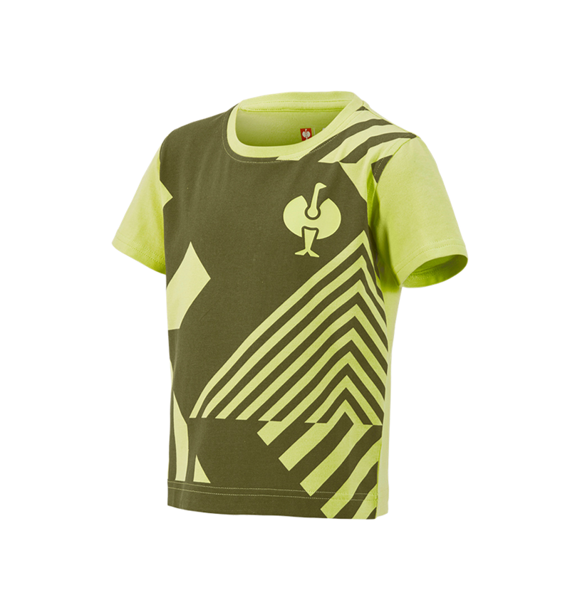 Koszulki | Pulower | Bluzki: Koszulka e.s.trail graphic, dziecięca + zielony jałowcowy/zielony limonkowy 2