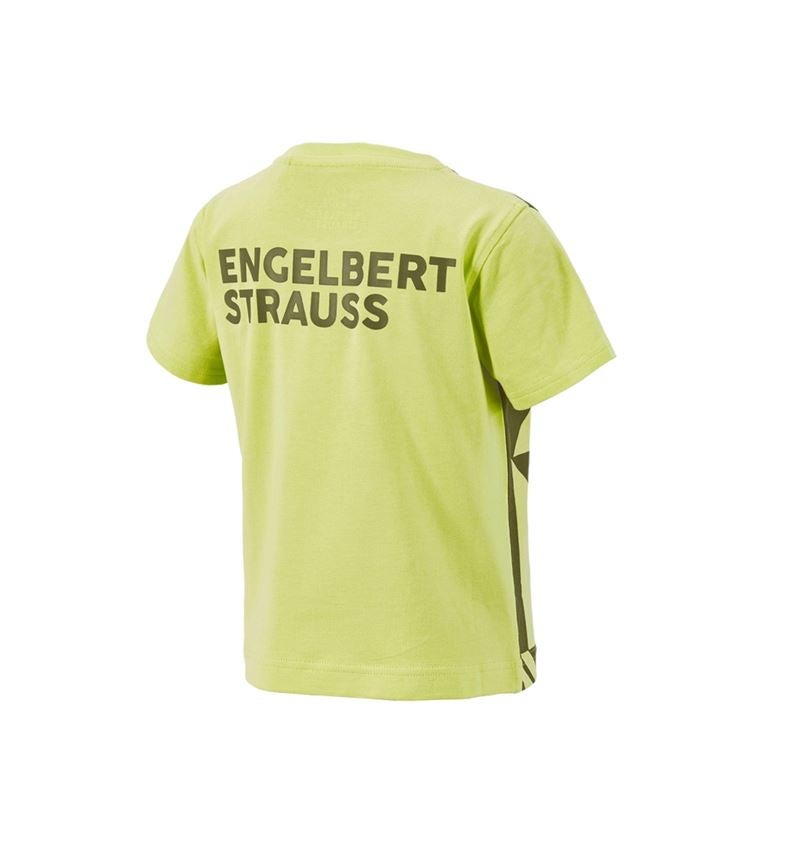 Tematy: Koszulka e.s.trail graphic, dziecięca + zielony jałowcowy/zielony limonkowy 3