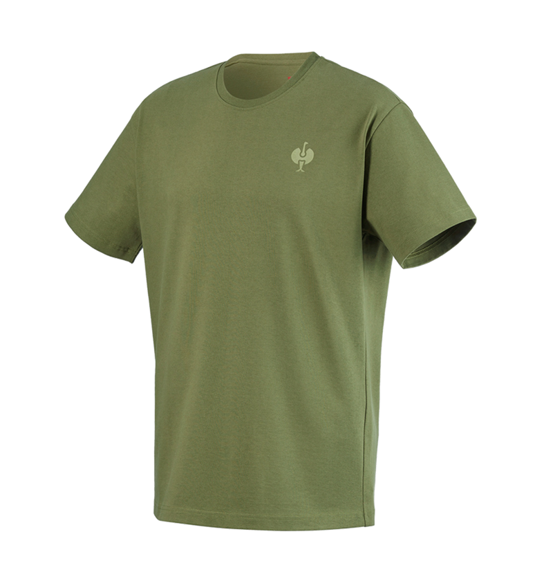Koszulki | Pulower | Koszule: Koszulka heavy e.s.iconic + górska zieleń 9