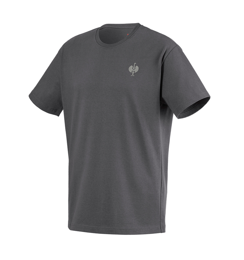 Koszulki | Pulower | Koszule: Koszulka heavy e.s.iconic + karbonowym szary 9
