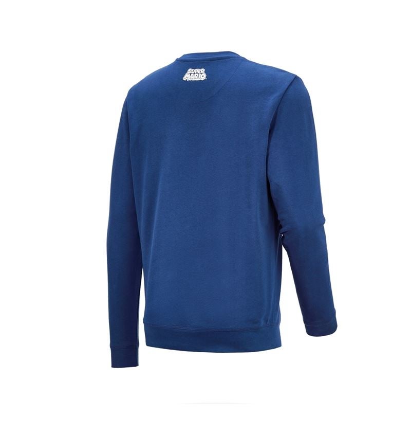 Koszulki | Pulower | Koszule: Super Mario Bluza, męska + błękit alkaliczny 3