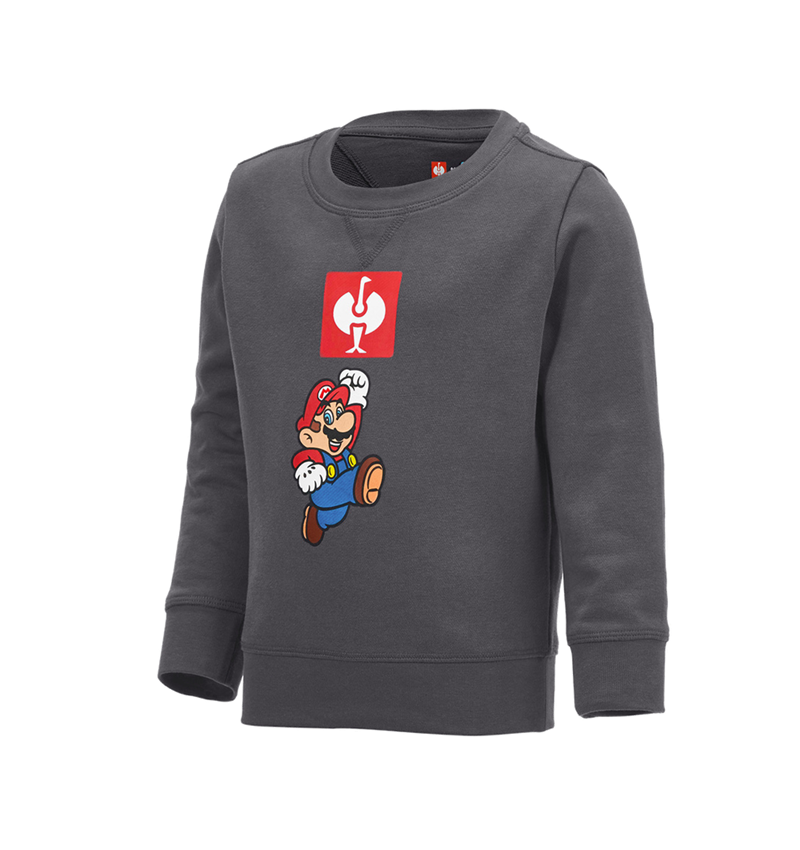 Koszulki | Pulower | Bluzki: Super Mario Bluza, dziecięca + antracytowy 2