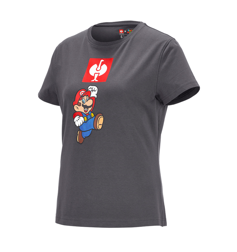 Koszulki | Pulower | Bluzki: Super Mario Koszulka, damska + antracytowy 1
