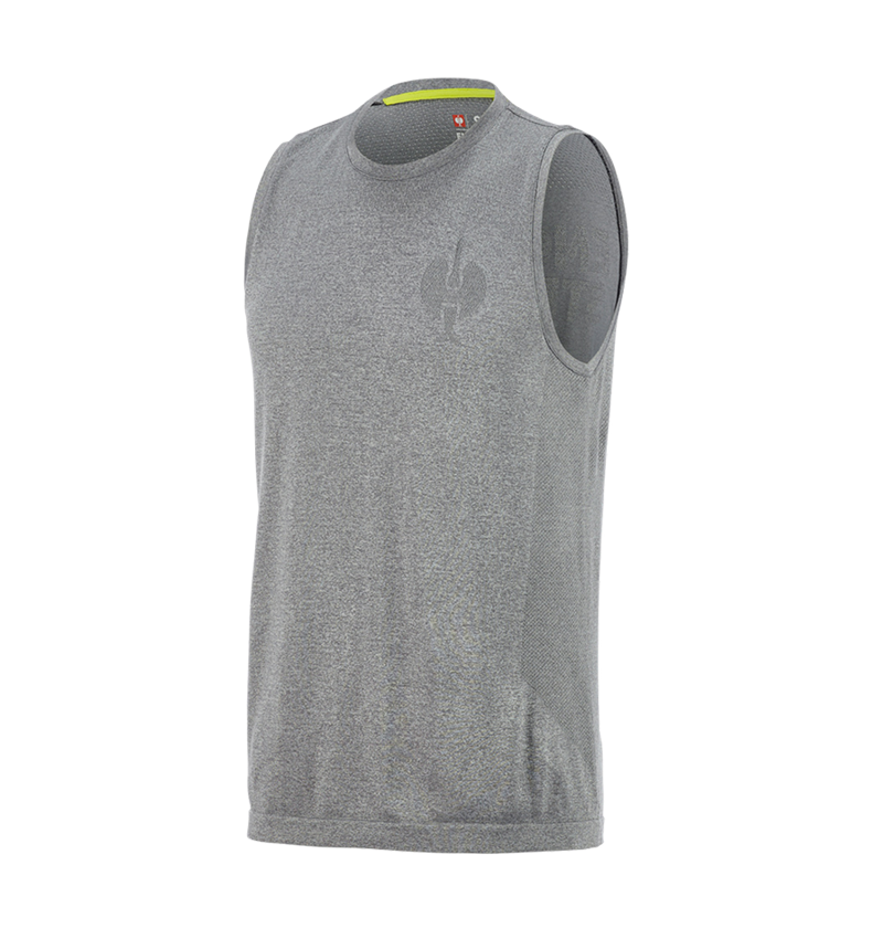Koszulki | Pulower | Koszule: Koszulka sportowa seamless e.s.trail + szary bazaltowy melanżowy 5
