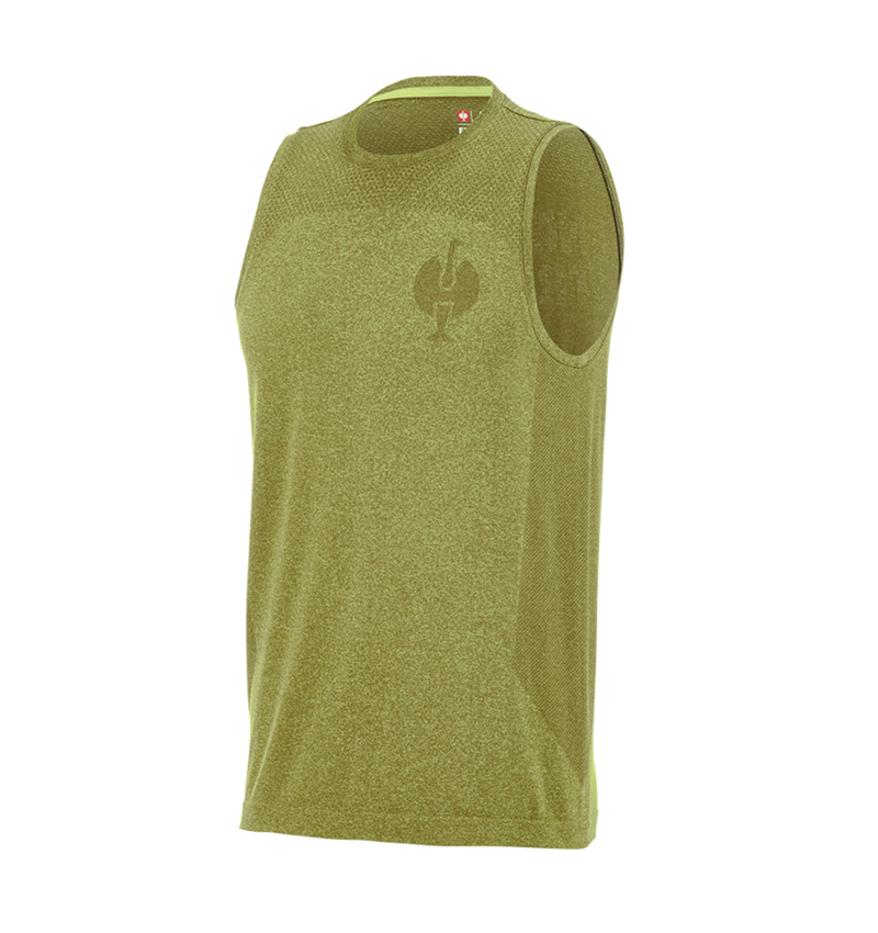 Odzież: Koszulka sportowa seamless e.s.trail + zielony jałowcowy melanżowy 5