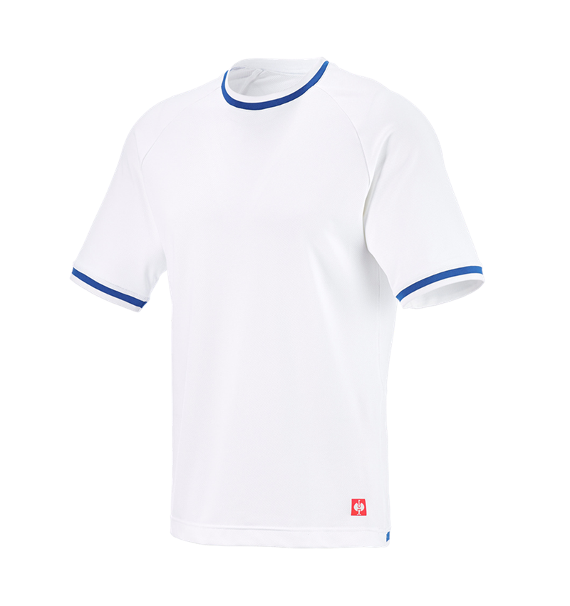 Koszulki | Pulower | Koszule: Koszulka funkcyjna e.s.ambition + biały/niebieski chagall 4