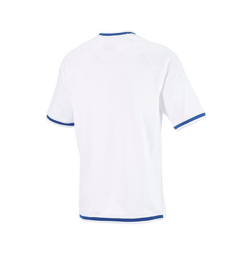 Koszulki | Pulower | Koszule: Koszulka funkcyjna e.s.ambition + biały/niebieski chagall 5
