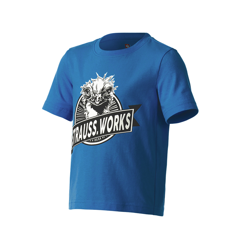 Koszulki | Pulower | Bluzki: e.s. Koszulka strauss works, dziecięca + niebieski chagall