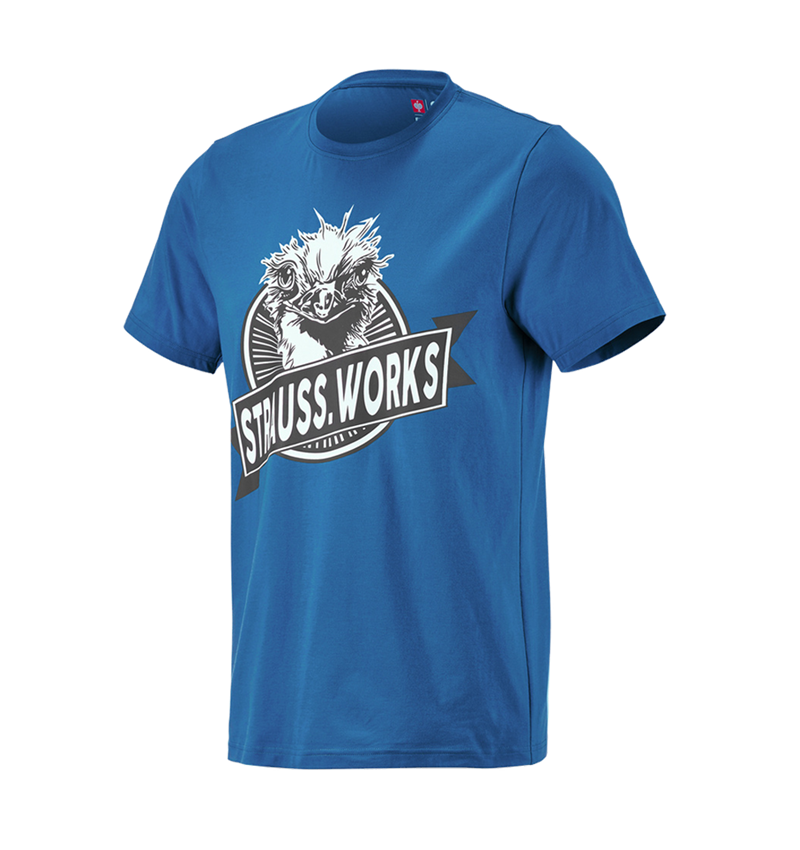 Koszulki | Pulower | Koszule: e.s. Koszulka strauss works + niebieski chagall